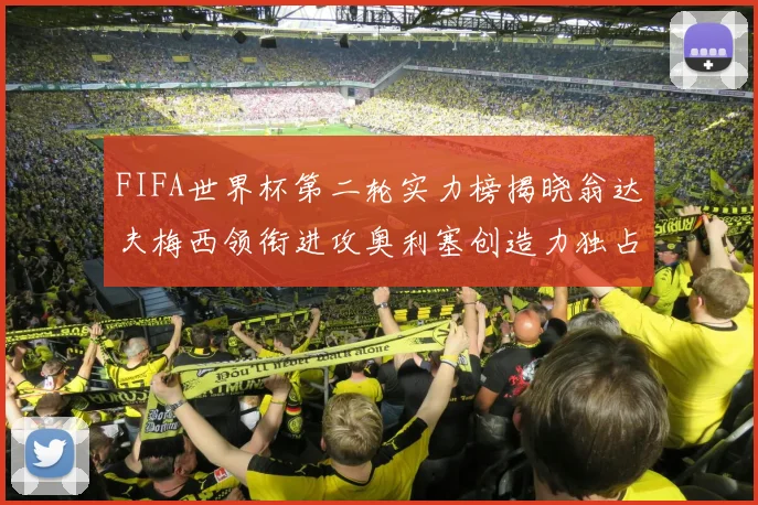 FIFA世界杯第二轮实力榜揭晓翁达夫梅西领衔进攻奥利塞创造力独占鳌头