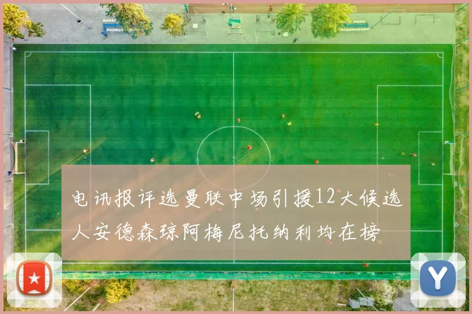 电讯报评选曼联中场引援12大候选人安德森琼阿梅尼托纳利均在榜
